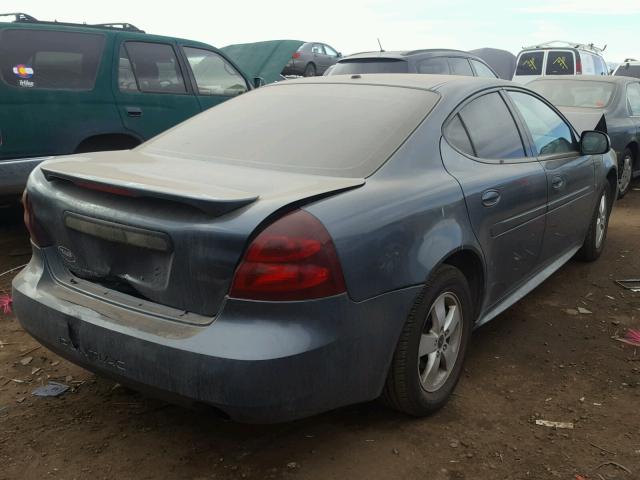 2G2WP552861161842 - 2006 PONTIAC GRAND PRIX BLUE photo 4