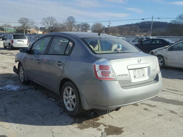 3N1AB61EX7L709112 - 2007 NISSAN SENTRA 2.0 GRAY photo 3