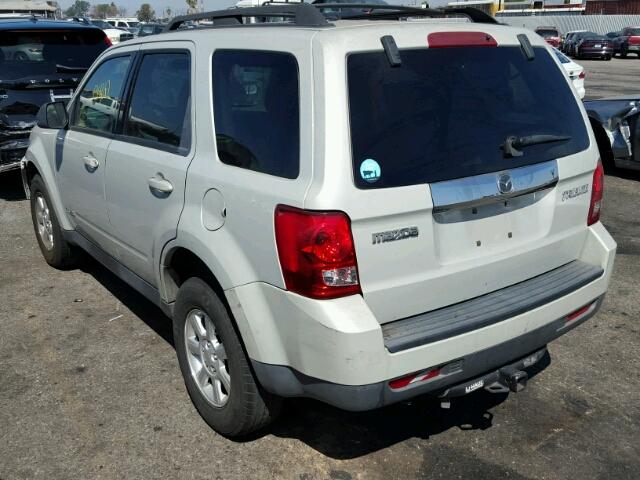 4F2CZ92Z48KM32173 - 2008 MAZDA TRIBUTE I TAN photo 3