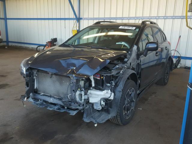 JF2GPACC0D2834268 - 2013 SUBARU XV CROSSTR GRAY photo 2