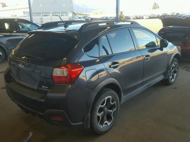 JF2GPACC0D2834268 - 2013 SUBARU XV CROSSTR GRAY photo 4