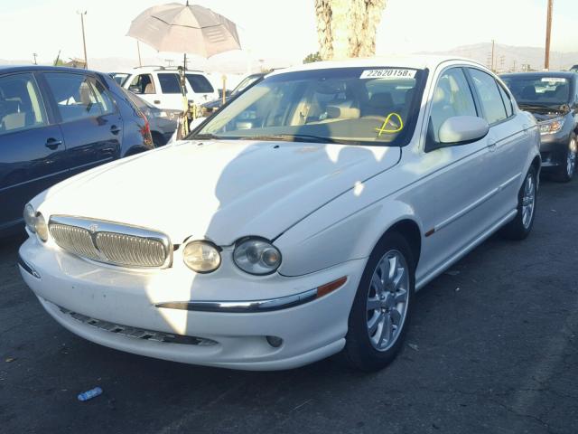 SAJEA51D13XC97359 - 2003 JAGUAR X-TYPE 2.5 WHITE photo 2