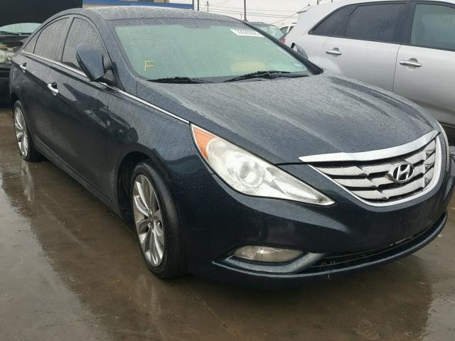 5NPEC4AB5BH223418 - 2011 HYUNDAI SONATA SE BLUE photo 1