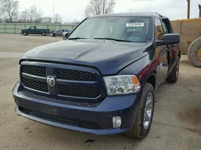 1C6RR7KTXDS669374 - 2013 RAM 1500 ST BLUE photo 2