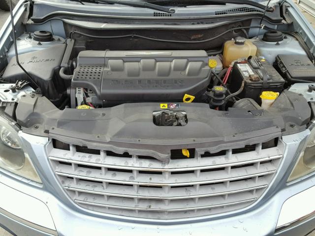 2C8GM68434R290595 - 2004 CHRYSLER PACIFICA BLUE photo 7