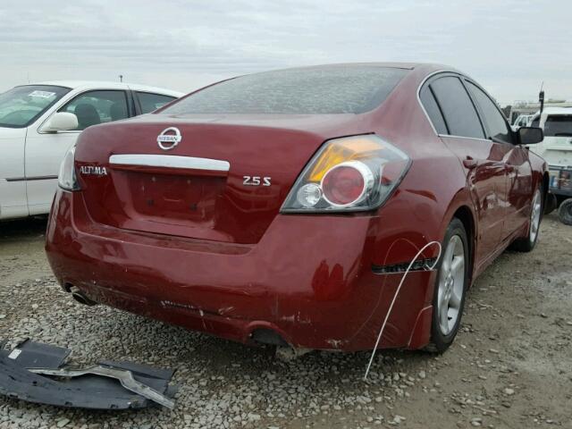 1N4AL21E98N500468 - 2008 NISSAN ALTIMA 2.5 RED photo 4