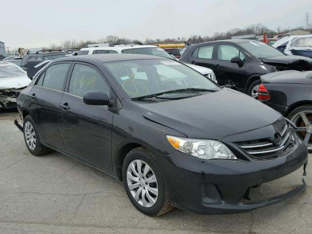 2T1BU4EE3DC969263 - 2013 TOYOTA COROLLA BA BLACK photo 1