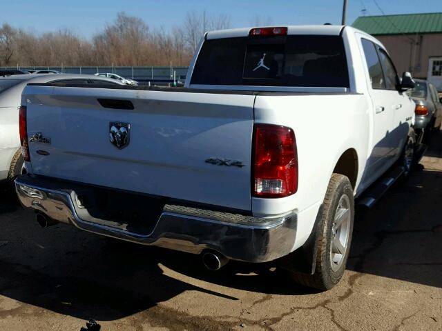 1D7RV1CT6AS154065 - 2010 DODGE RAM 1500 WHITE photo 4