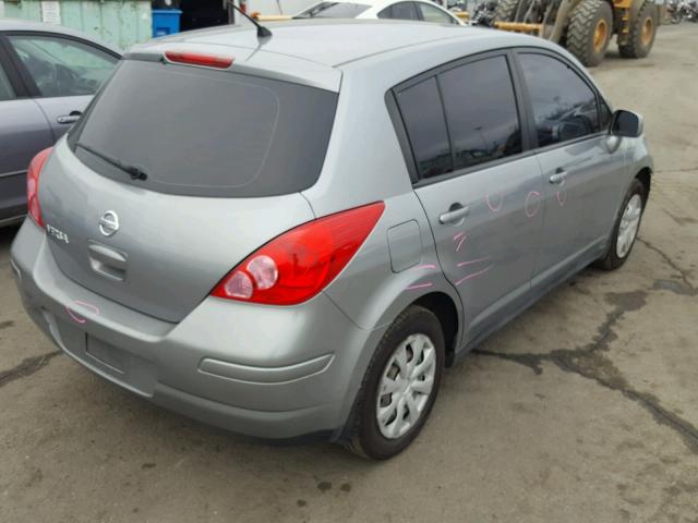 3N1BC1CP2BL455939 - 2011 NISSAN VERSA S CHARCOAL photo 4