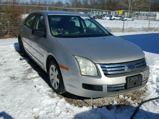 3FAHP06Z98R166152 - 2008 FORD FUSION S SILVER photo 1