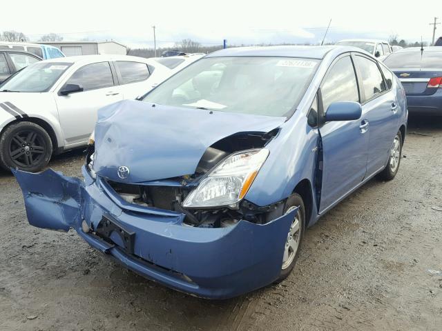 JTDKB20U967061431 - 2006 TOYOTA PRIUS BLUE photo 2