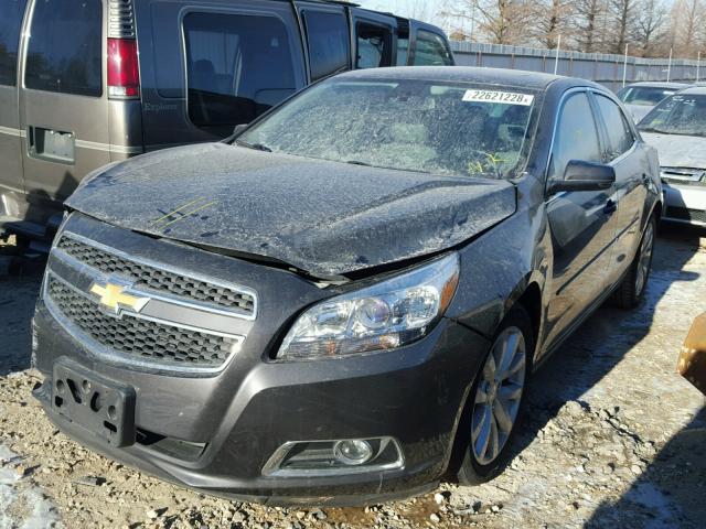 1G11E5SA0DF286159 - 2013 CHEVROLET MALIBU 2LT CHARCOAL photo 2