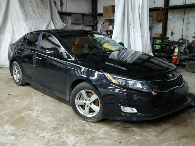 5XXGM4A73EG341808 - 2014 KIA OPTIMA LX BLACK photo 1