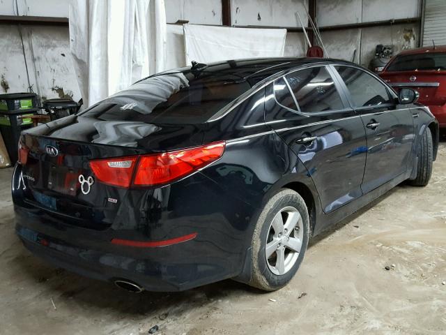 5XXGM4A73EG341808 - 2014 KIA OPTIMA LX BLACK photo 4