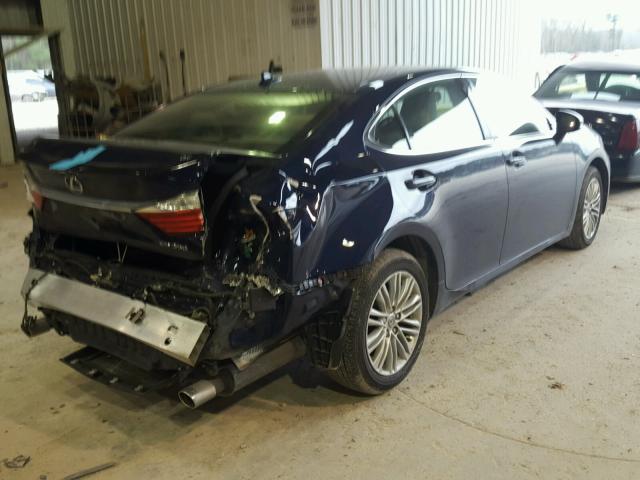 JTHBK1GG5E2120625 - 2014 LEXUS ES 350 BLUE photo 4