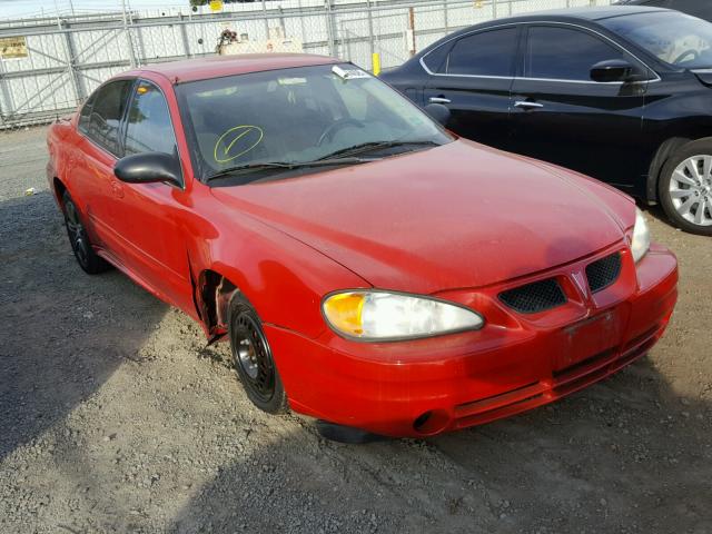 1G2NF52F64M523013 - 2004 PONTIAC GRAND AM S RED photo 1