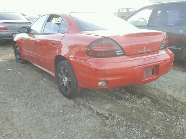 1G2NF52F64M523013 - 2004 PONTIAC GRAND AM S RED photo 3