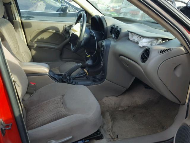 1G2NF52F64M523013 - 2004 PONTIAC GRAND AM S 红色 照片 5