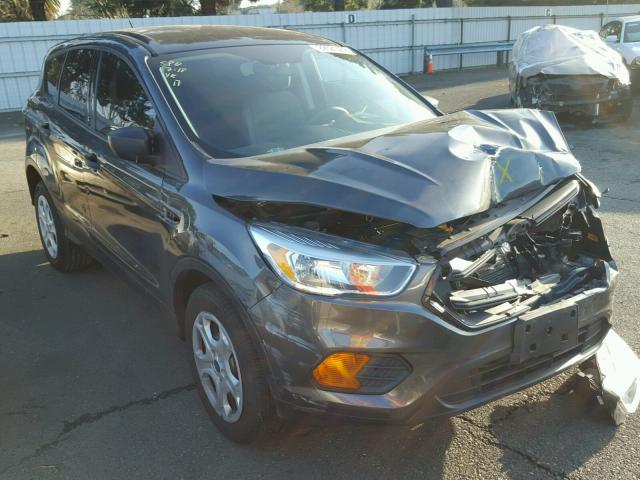 1FMCU0F78HUE25648 - 2017 FORD ESCAPE S GRAY photo 1