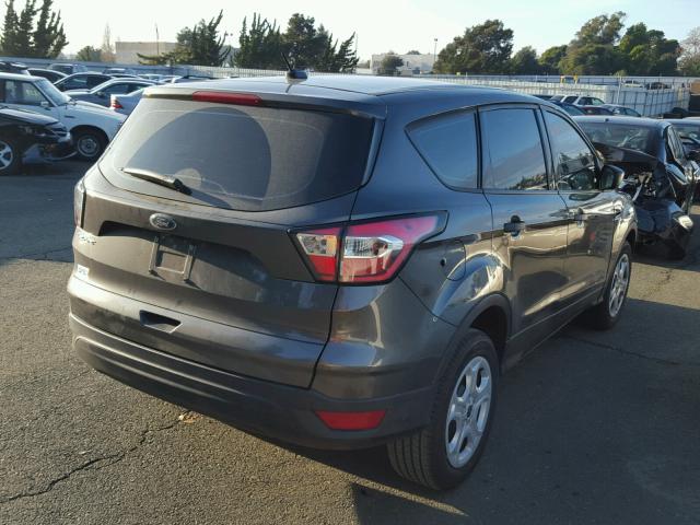 1FMCU0F78HUE25648 - 2017 FORD ESCAPE S GRAY photo 4