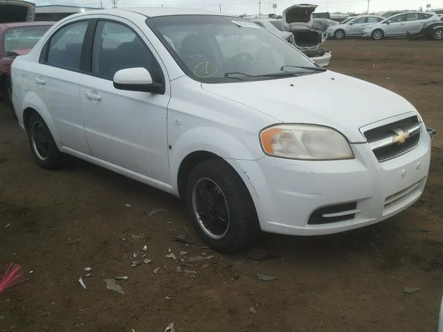 KL1TD56647B134011 - 2007 CHEVROLET AVEO BASE Ağ foto 1