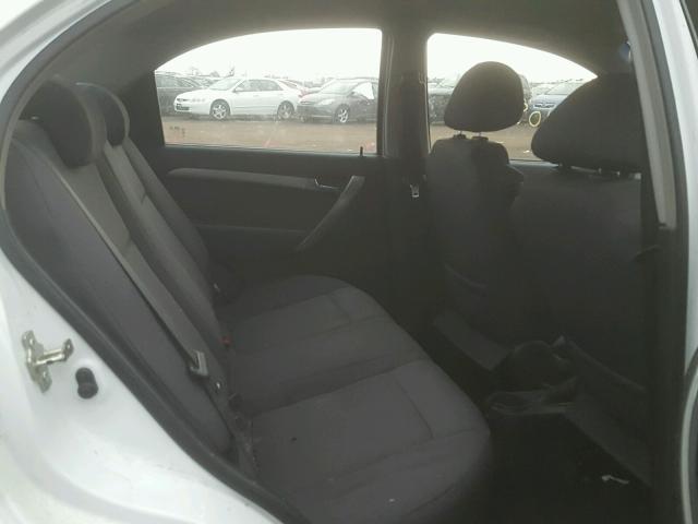 KL1TD56647B134011 - 2007 CHEVROLET AVEO BASE Ağ foto 6