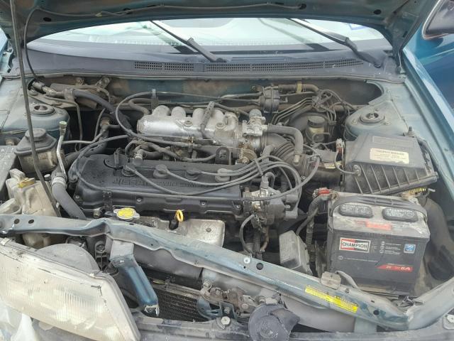 1N4AB41D4TC772758 - 1996 NISSAN SENTRA E GREEN photo 7