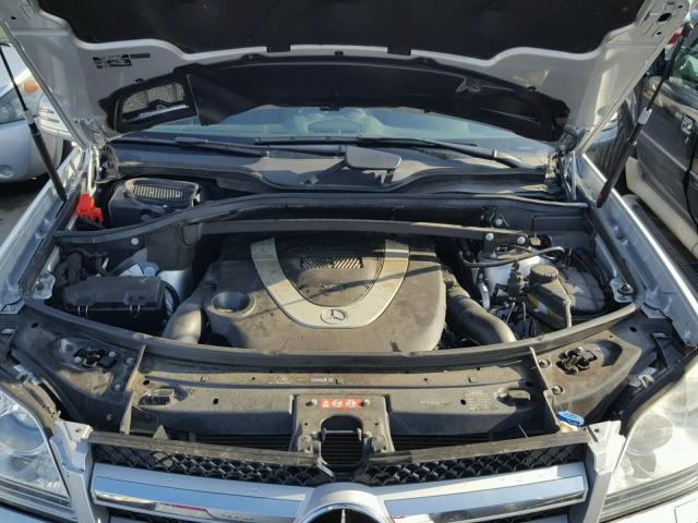 4JGBF7BE5BA642991 - 2011 MERCEDES-BENZ GL 450 4MA SILVER photo 7