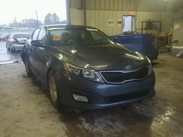 KNAGM4A79F5545077 - 2015 KIA OPTIMA LX BLUE photo 1