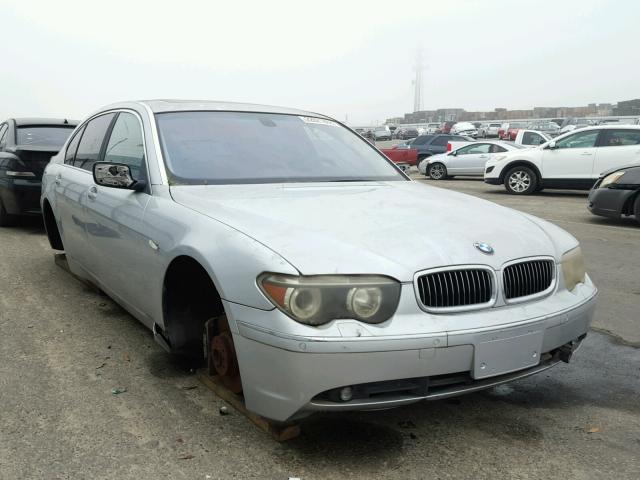 WBAGN63422DR05088 - 2002 BMW 745 LI SILVER photo 1