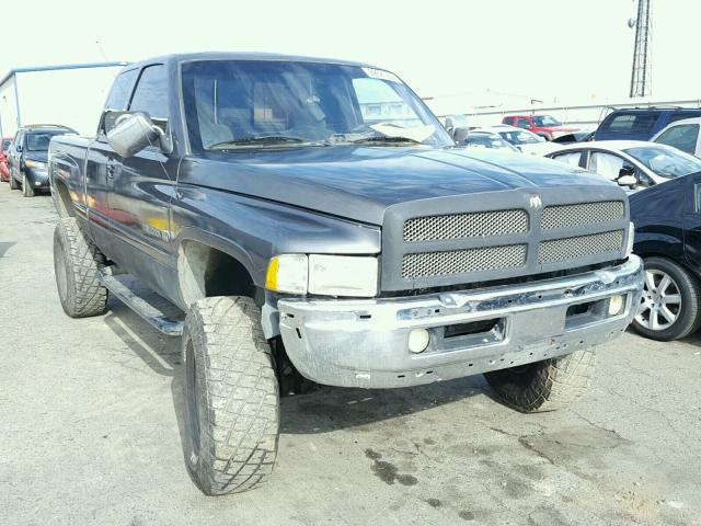 3B7HF13Z8TG113616 - 1996 DODGE RAM 1500 CHARCOAL photo 1