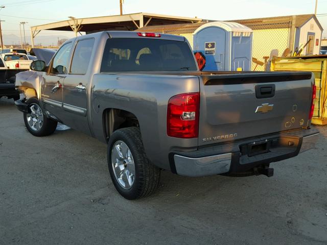 3GCEC23J99G251573 - 2009 CHEVROLET SILVERADO GRAY photo 3