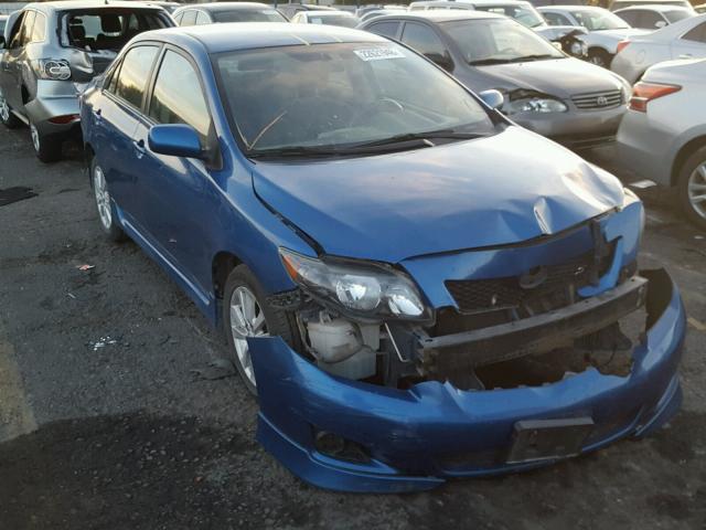 1NXBU40E49Z014114 - 2009 TOYOTA COROLLA BA BLUE photo 1