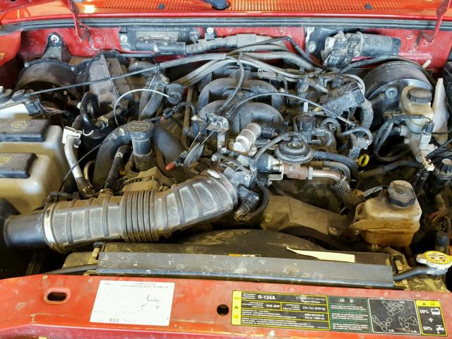 1FTZR45E06PA29216 - 2006 FORD RANGER SUP RED photo 7