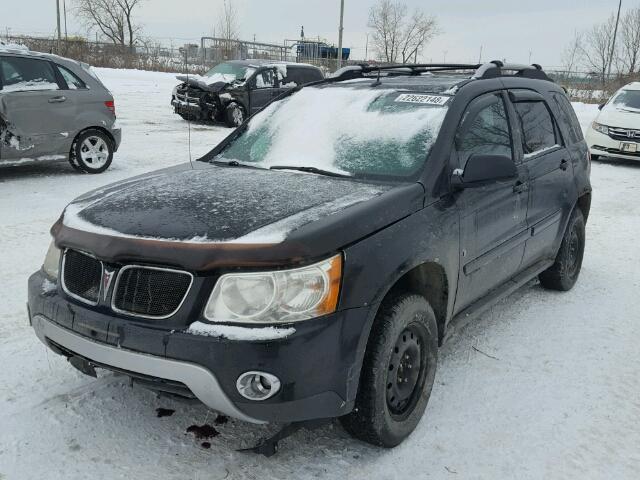 2CKDL63F066044195 - 2006 PONTIAC TORRENT BLACK photo 2