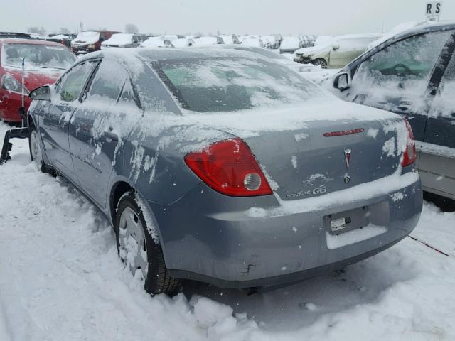 1G2ZF58BX74251348 - 2007 PONTIAC G6 VALUE L SILVER photo 3