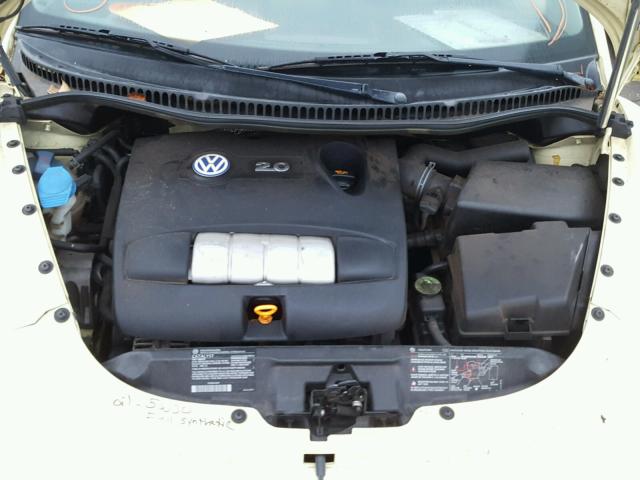 3VWCK21Y63M311776 - 2003 VOLKSWAGEN NEW BEETLE 黄色 照片 7