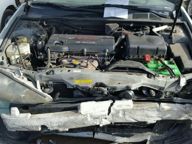 4T1BE32K15U613895 - 2005 TOYOTA CAMRY LE SILVER photo 7