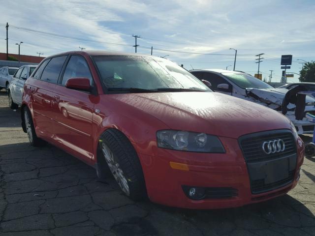 WAUNF78P26A066399 - 2006 AUDI A3 2.0 PRE RED photo 1