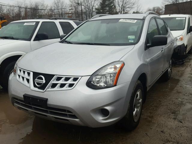 JN8AS5MV1EW710986 - 2014 NISSAN ROGUE SELE SILVER photo 2