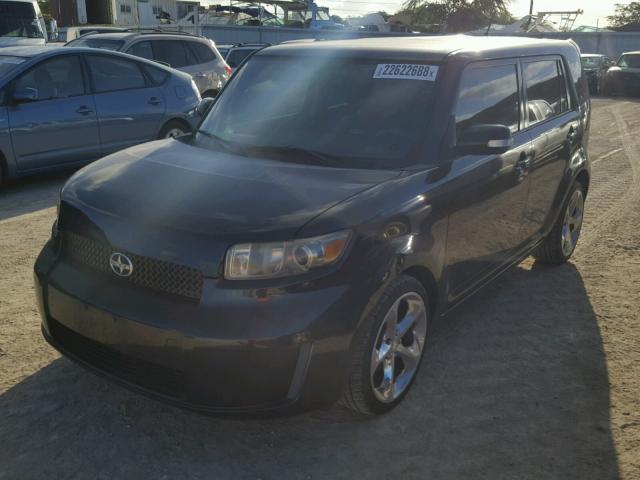 JTLKE50E281009912 - 2008 SCION XB BLACK photo 2