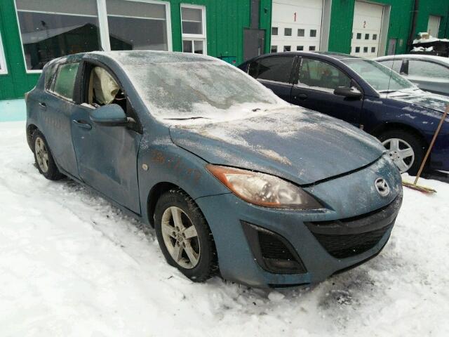 JM1BL1HF8A1303957 - 2010 MAZDA 3 I BLUE photo 1