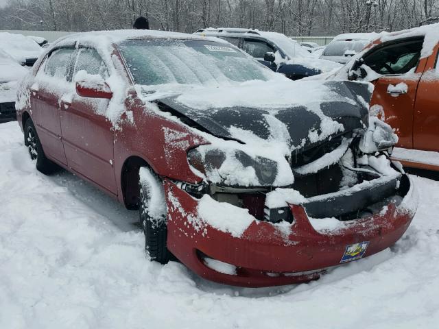 2T1BR32E67C839563 - 2007 TOYOTA COROLLA CE BURGUNDY photo 1