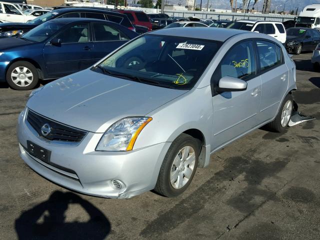 3N1AB6AP3CL774265 - 2012 NISSAN SENTRA 2.0 SILVER photo 2