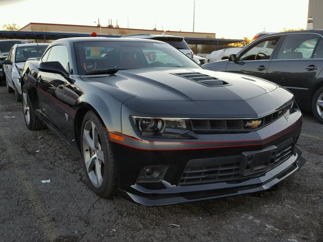 2G1FK1EJ3F9249427 - 2015 CHEVROLET CAMARO 2SS BLACK photo 1