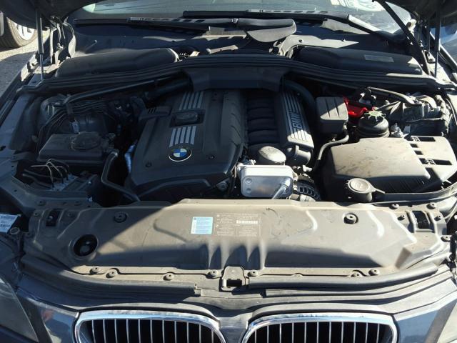 WBANU5C50AC129738 - 2010 BMW 528 I CHARCOAL photo 7