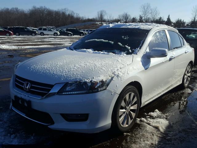 1HGCR2F84DA169614 - 2013 HONDA ACCORD EXL WHITE photo 2