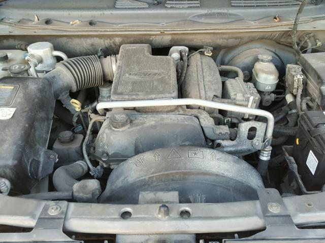 1GNDT13S152351367 - 2005 CHEVROLET TRAILBLAZE GRAY photo 7