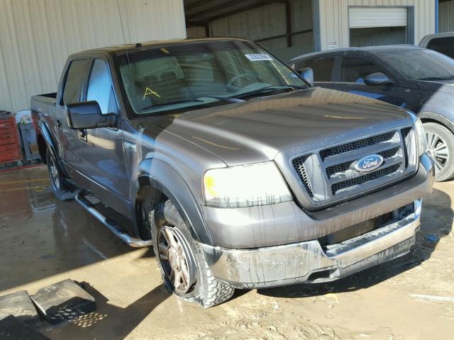 1FTRW12W37KA72743 - 2007 FORD F150 SUPER GRAY photo 1