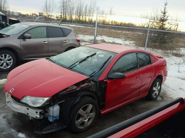 1G8AV15B17Z184824 - 2007 SATURN ION LEVEL RED photo 2